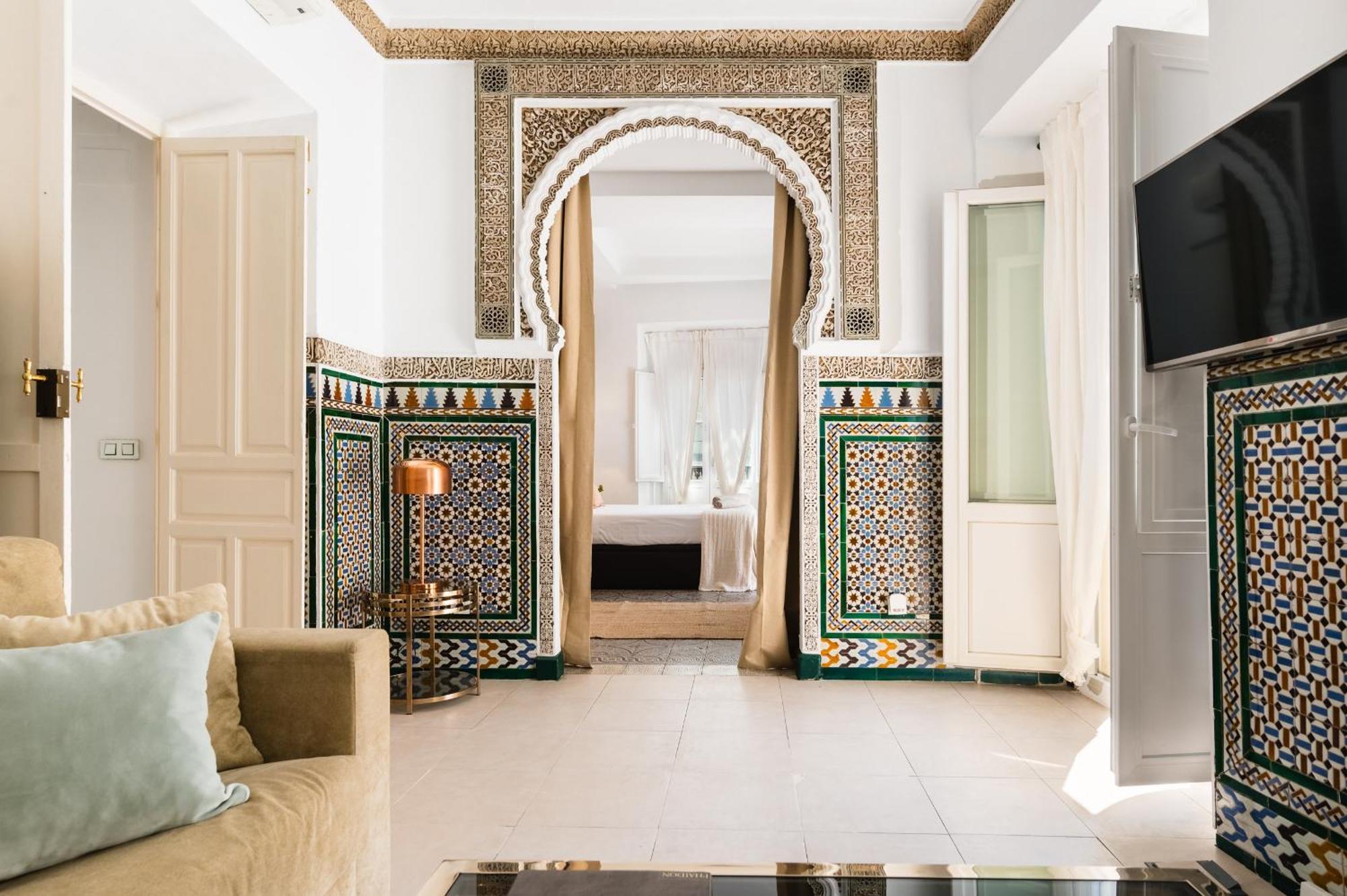 Magdalena Premium Suites Sevilla Bagian luar foto
