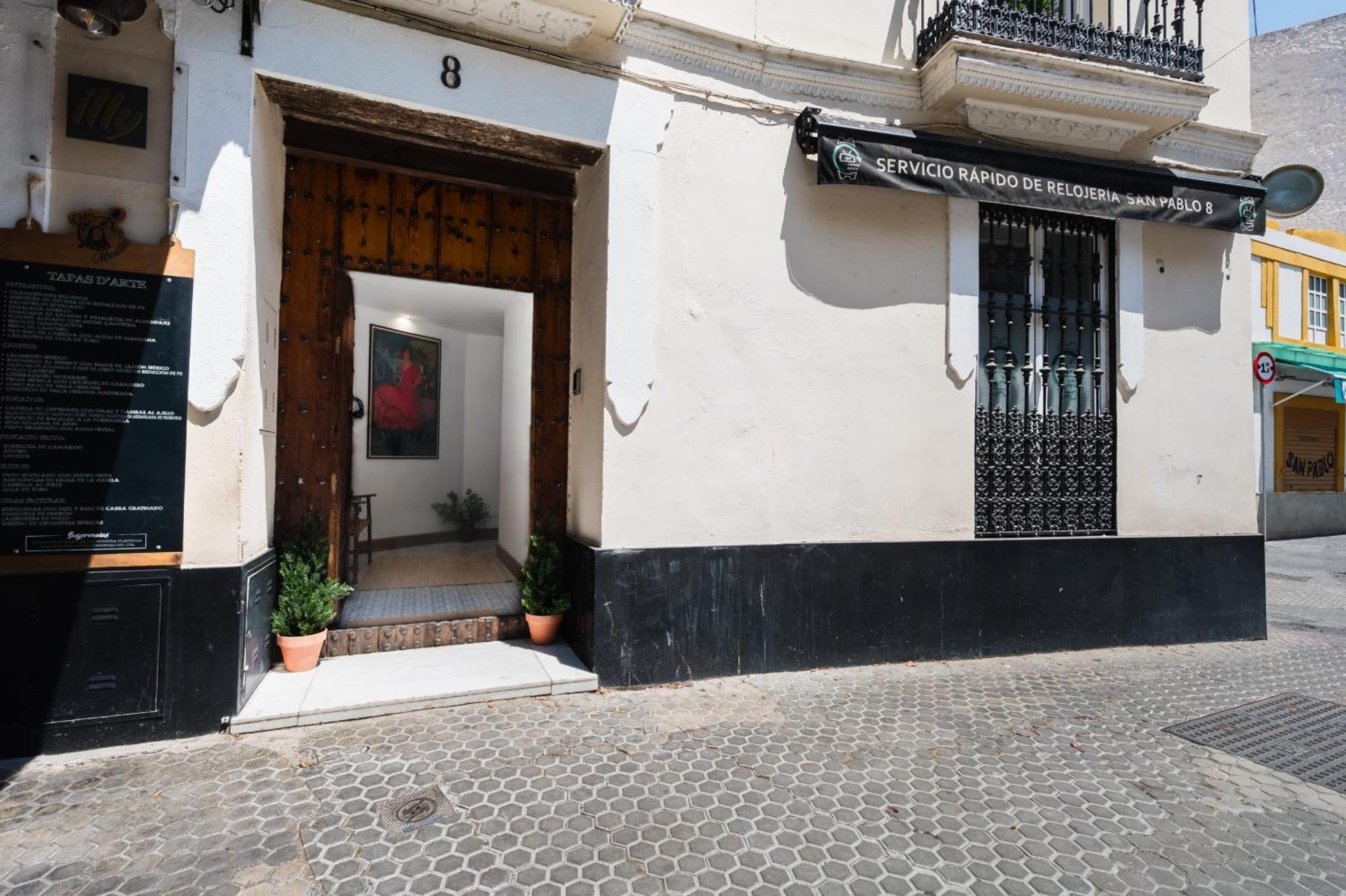 Magdalena Premium Suites Sevilla Bagian luar foto