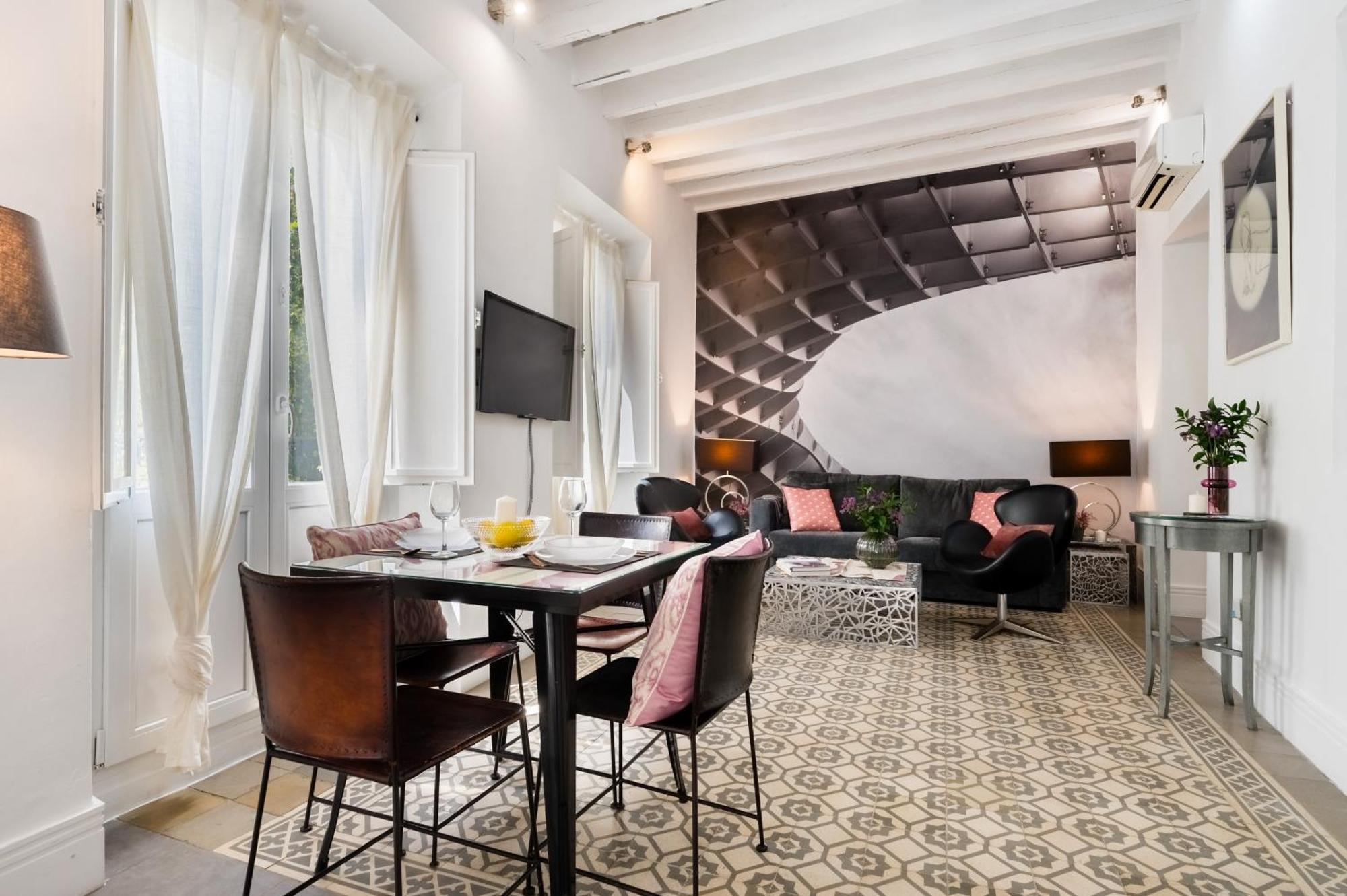 Magdalena Premium Suites Sevilla Bagian luar foto